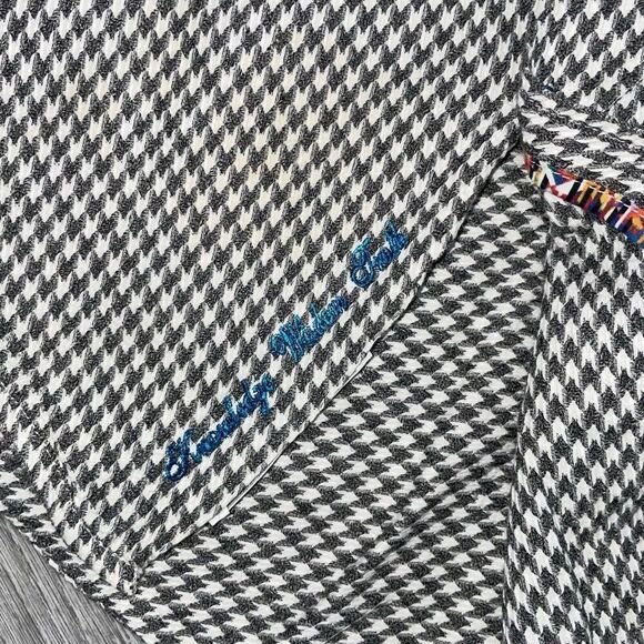 Robert Graham Dress Shirt Men’s XL Long Sleeve Flip Cuff Button Up Geometric - Picture 12 of 16
